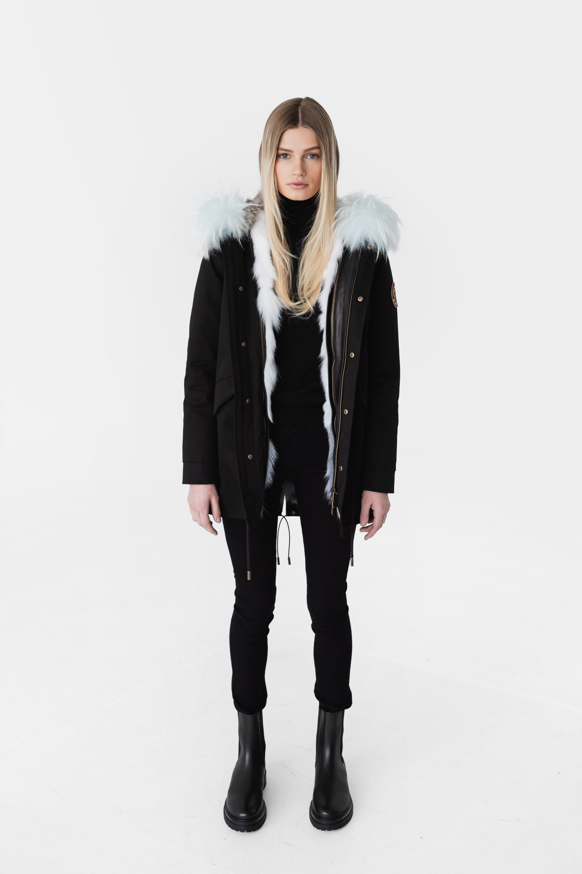 PAXTON Frost Fur Down Parka - Luxury Winter Outerwear | Mazden