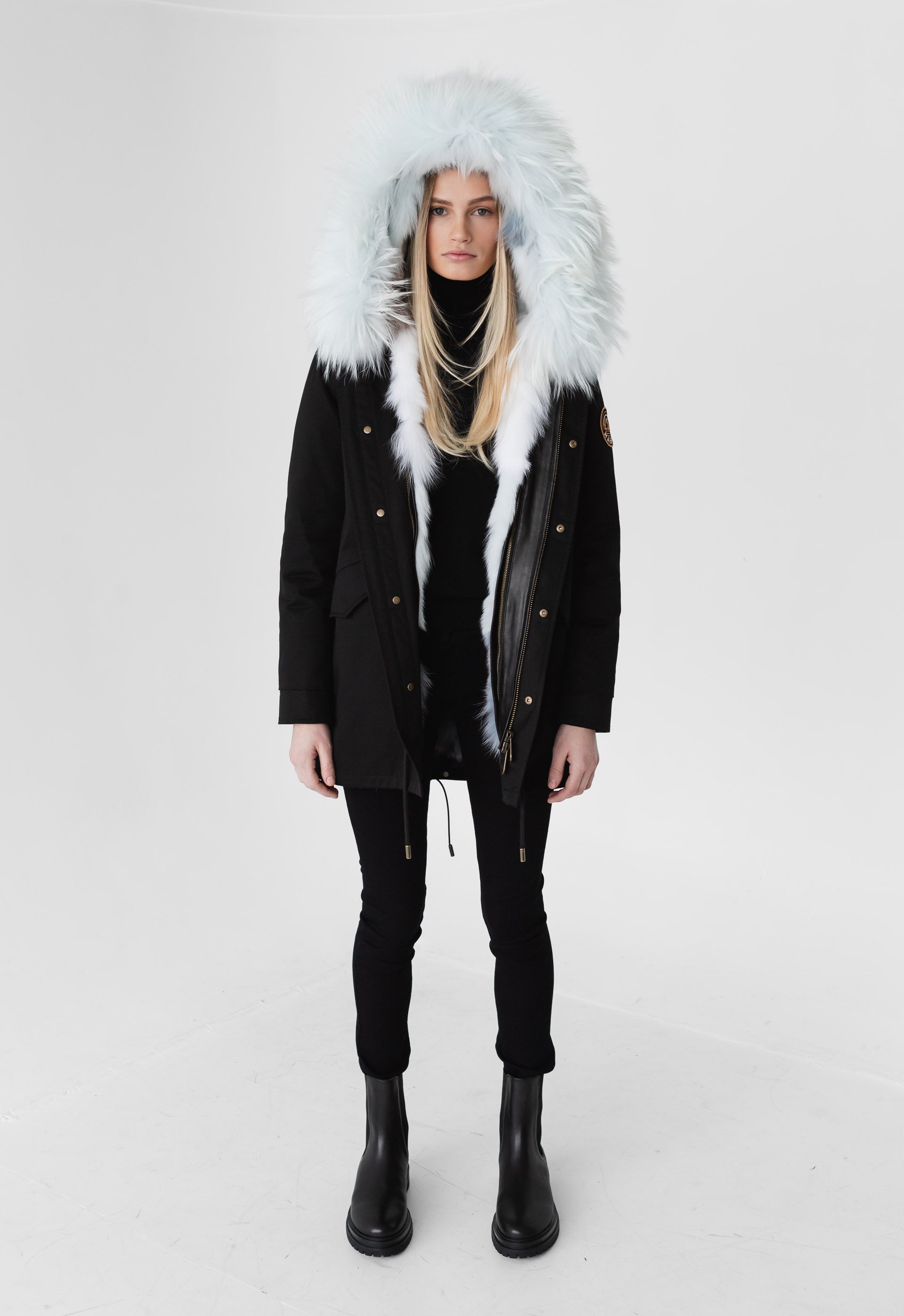 PAXTON Frost Fur Down Parka - Luxury Winter Outerwear | Mazden