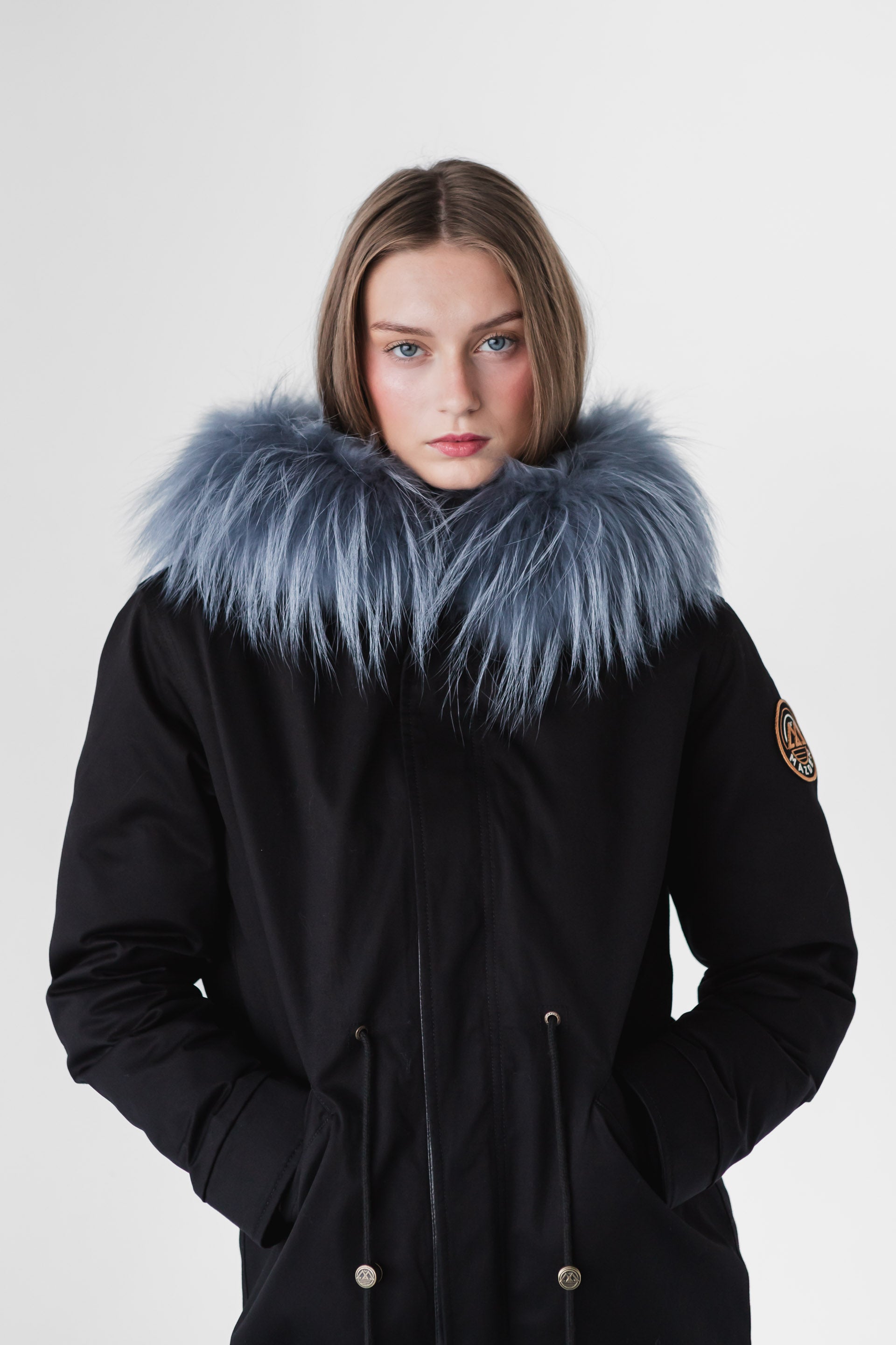 PAXTON Eclipse Fox Fur Down Parka - Luxury Winter Outerwear