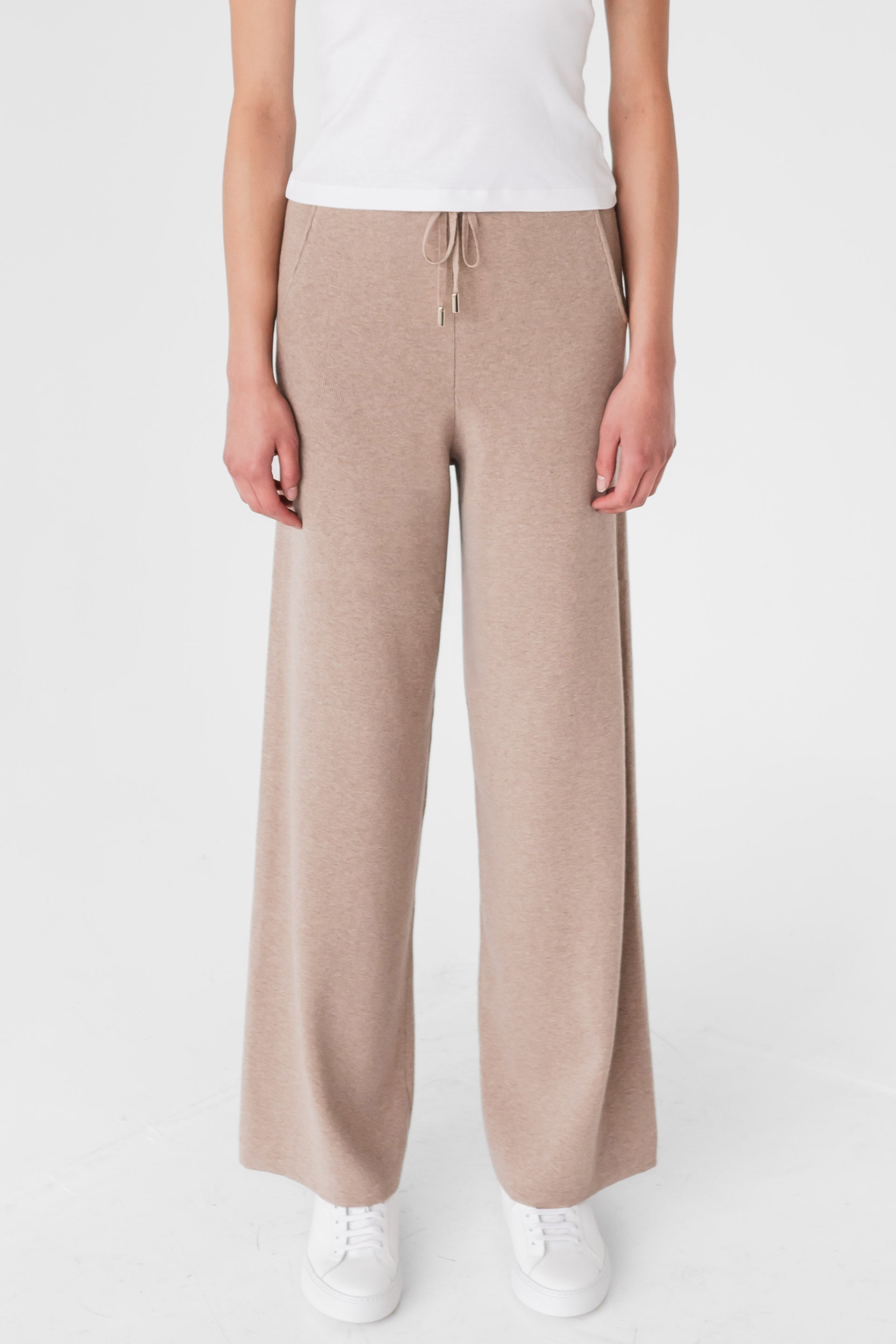 【PERSTEP】22FW★ Beige Mood Cotton Pants COTTON RELAXED TROUSERS BEIGE – FRAME